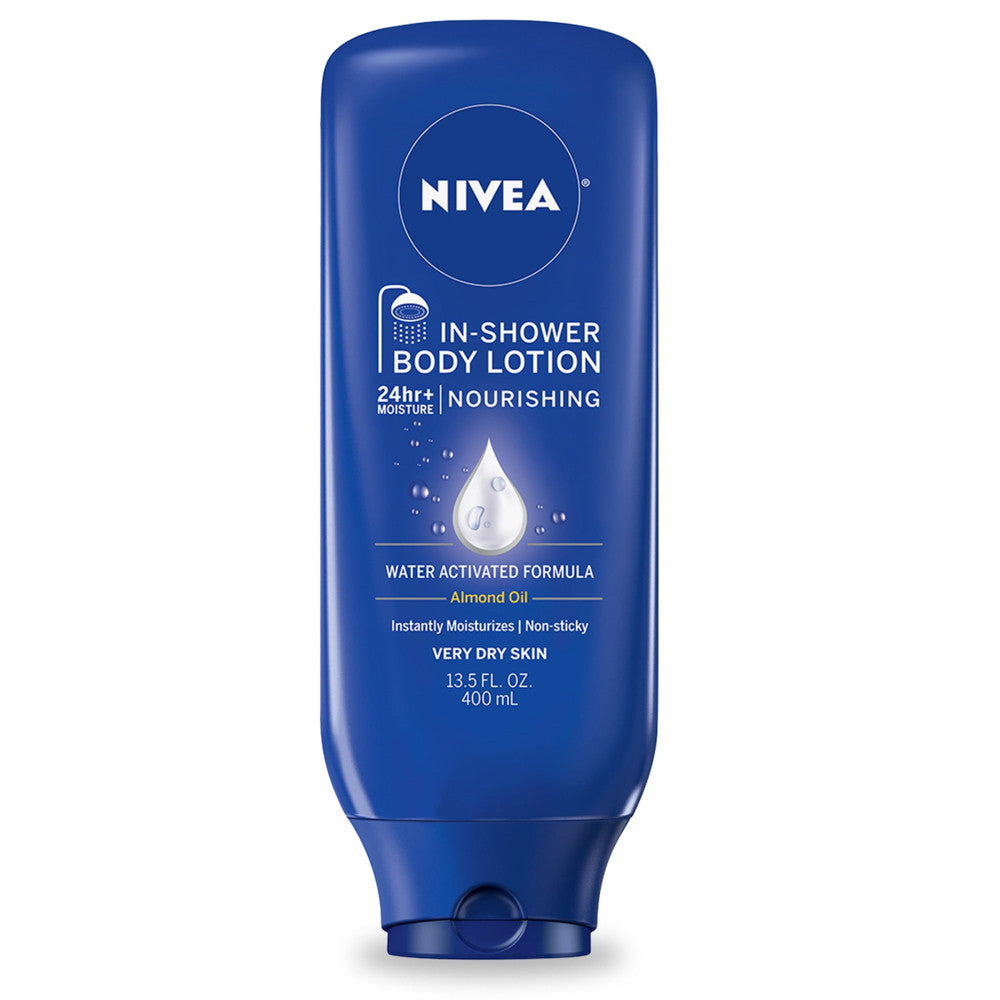 Nivea In-Shower Body Lotion Nourishing For Very Dry Skin -13.5 Oz
